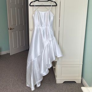 Elliatt white asymmetrical dress